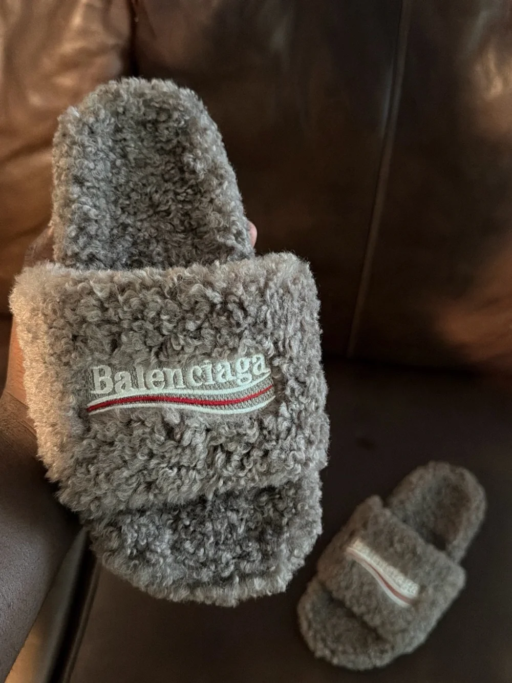 Balenciaga cozy shearling
